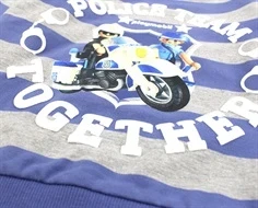 Name It bijou blue sweatshirt Playmobil